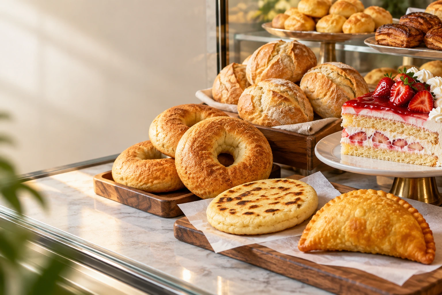 Illustrative Panadería Sevillana Bakery Inc food or service still life; not a photograph of the business or exact product.